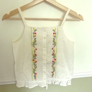 GAP Embroidered Summer Top